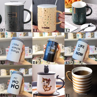 Ly cốc sứ văn phòng có nắp nhóm 1a
