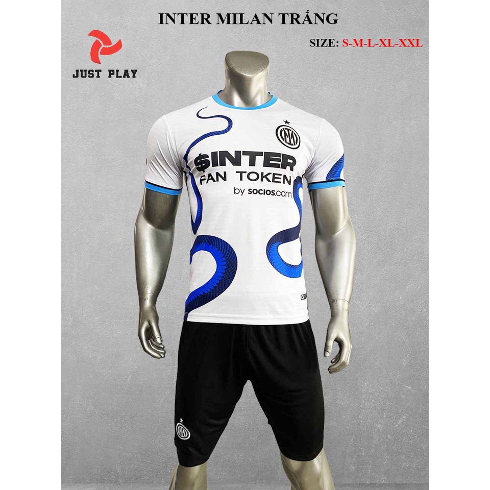 Bộ bóng đá câu lạc bộ Inter Milan (Internazionale) sân khách mùa giải 2020 2021
