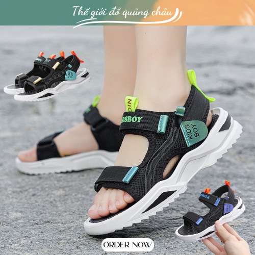 XẢ KHO Dép Sandal Kidboys Phong Cách Cho Bé Trai, Thể Thao - Mẫu Mới 2022 - Hàng Quảng Châu Cao Cấp (2202)