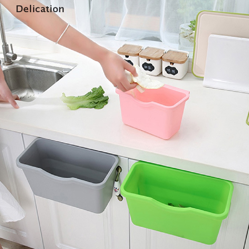 Giỏ Đựng Rác Treo Cửa Tủ Nhà Bếp Sáng Tạo