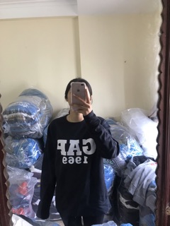 Áo sweater Chữ GAP