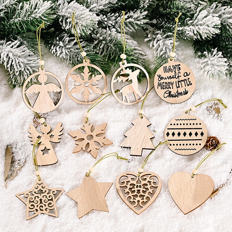 Bộ 12 dây treo xinh xắn trang trí cây thông Noel