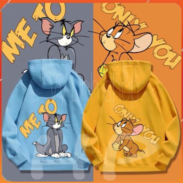 Áo hoodie nỉ bông ✪FREESHIP✪áo in hình mèo chuột ME TO