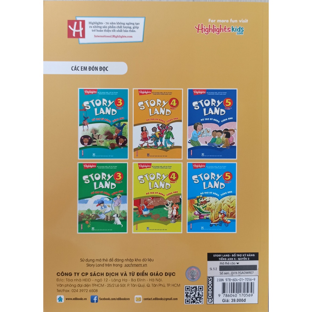 Sách - Story land lớp 5 quyển 2