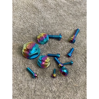 combo 12 con ghi đông titan gr5 cho satria raider fi