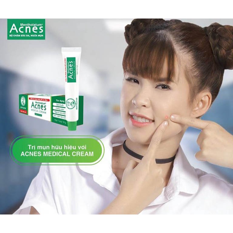 Kem ngừa mụn Acnes Sealing Gel tuýp 18g, giảm mụn đầu đen, mụn cám, mụn bọc cho cả nam và nữ