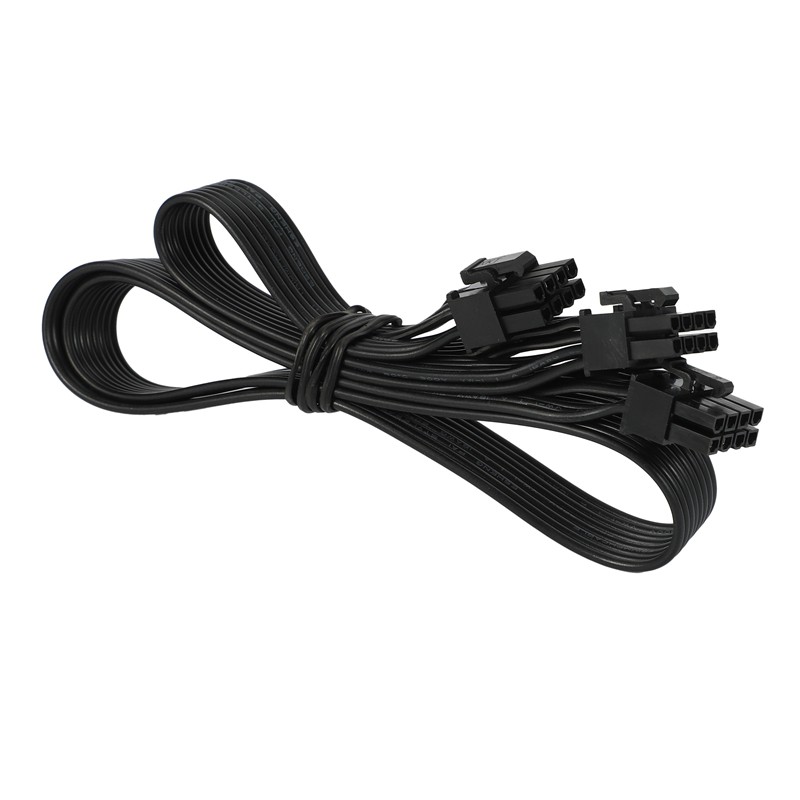 Dây cáp đầu đực Atx 8 Pin Pcie 2x 8 Pin (6 + 2) cho Corsair (63Cm + 23cm) | BigBuy360 - bigbuy360.vn