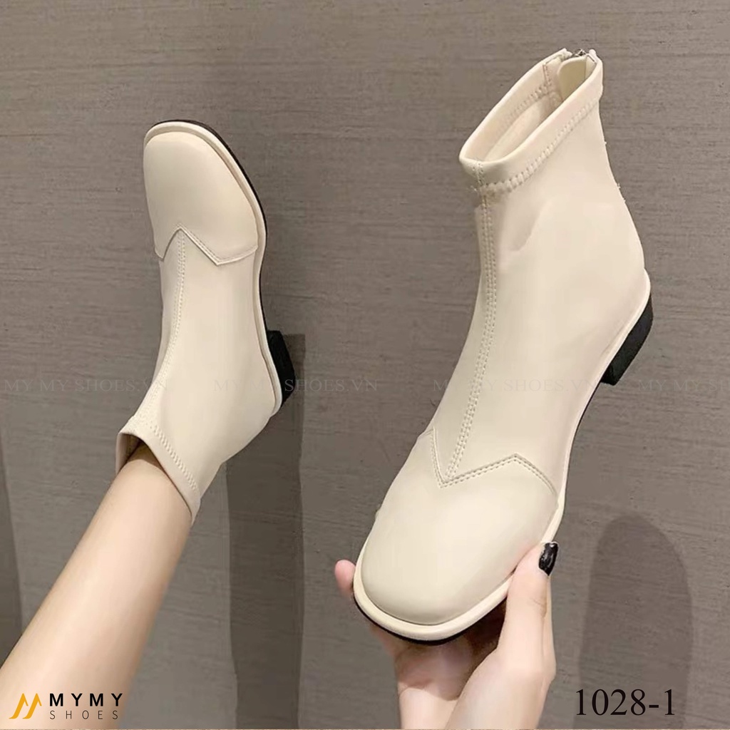 1028-1 Boot da lì mũi cắt khóa sau 3p | BigBuy360 - bigbuy360.vn