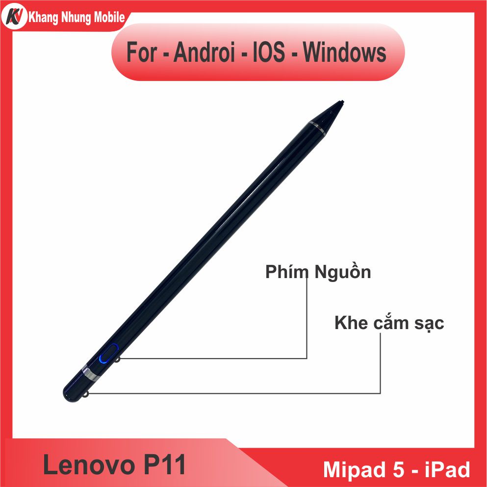 Bút cảm ứng Stylus Pen Cho Lenvo Xiaoxin pad  P11, P11 Plus ,P11 Pro J606F, J607F, J706F, J716F, Mipad 5, iPad | WebRaoVat - webraovat.net.vn