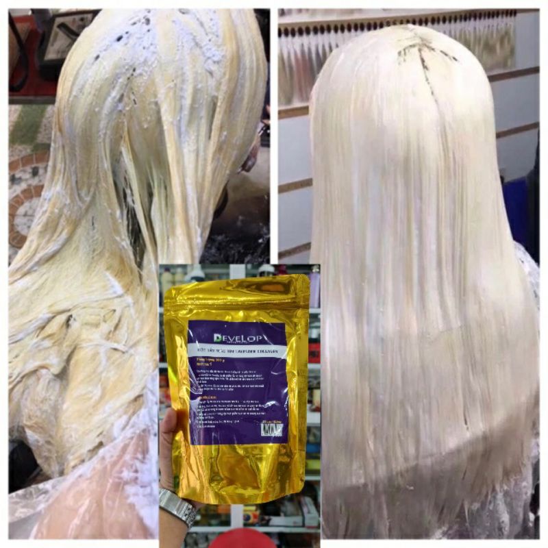 Oxy Hair Sille Sữa Collagen chai tím 1000 ml siêu thơm lên màu nhanh ít khô tóc  Tận Gốc  trợ nhuộm không rát da đầu .