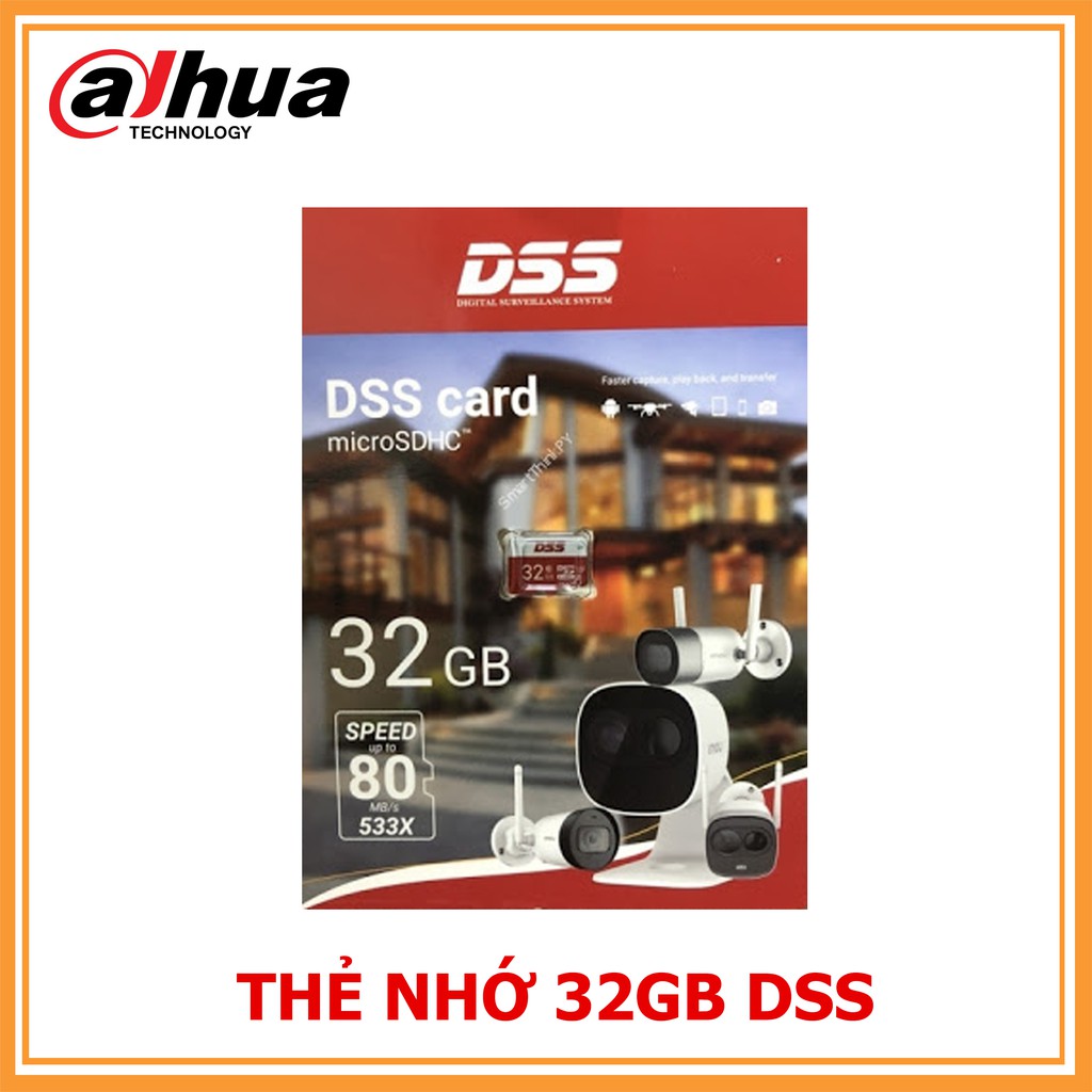 Thẻ Nhớ 32Gb Chính Hãng DSS Chuyên Dụng Cho Camera Wifi - Bảo hành tới 5 năm | BigBuy360 - bigbuy360.vn