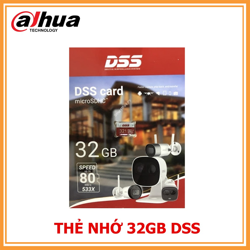 Thẻ Nhớ 32Gb Chính Hãng DSS Chuyên Dụng Cho Camera Wifi - Bảo hành tới 5 năm | WebRaoVat - webraovat.net.vn