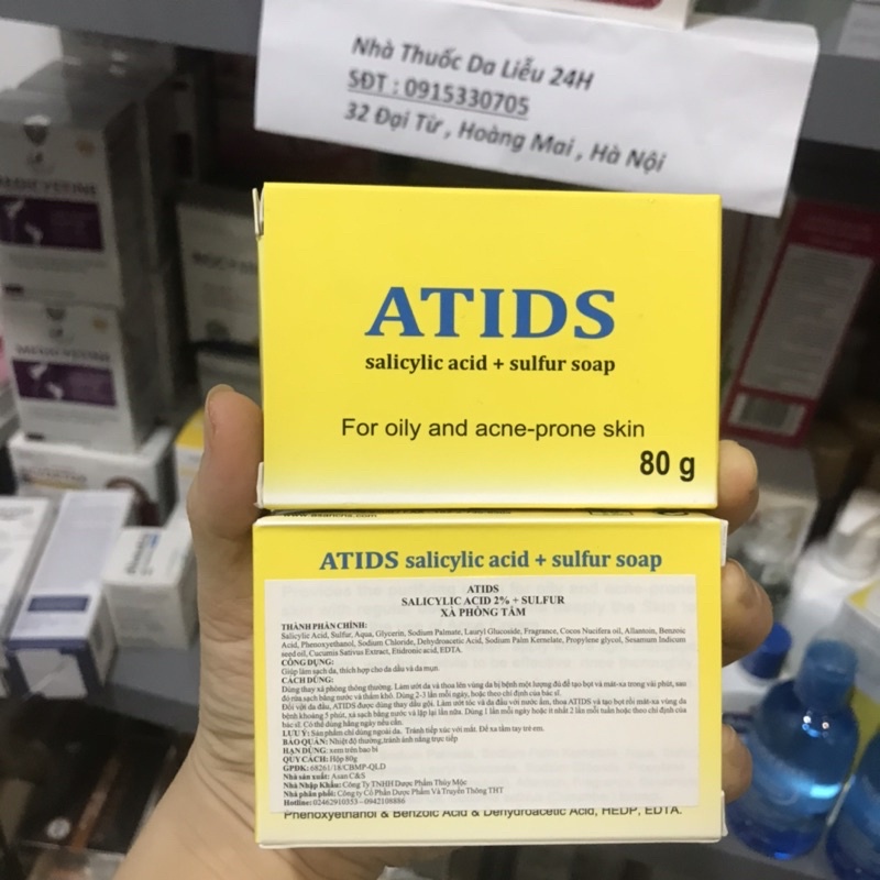 Xà phòng tắm Atids 80g