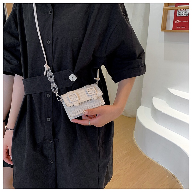 Túi Đeo Chéo mini Màu Trơn Thời Trang Mùa Hè 2022 NB00210