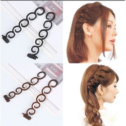 Freeship 99k TQ_Bộ 2 Dung Cụ Bím Tóc Braider Dụng Cụ Tạo Kiểu Tóc Đẹp