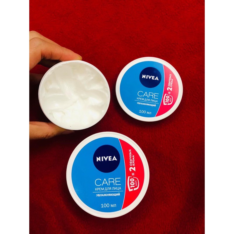 Kem dưỡng ẩm mịn da NIVEA Care 100ml - HÀNG NGA