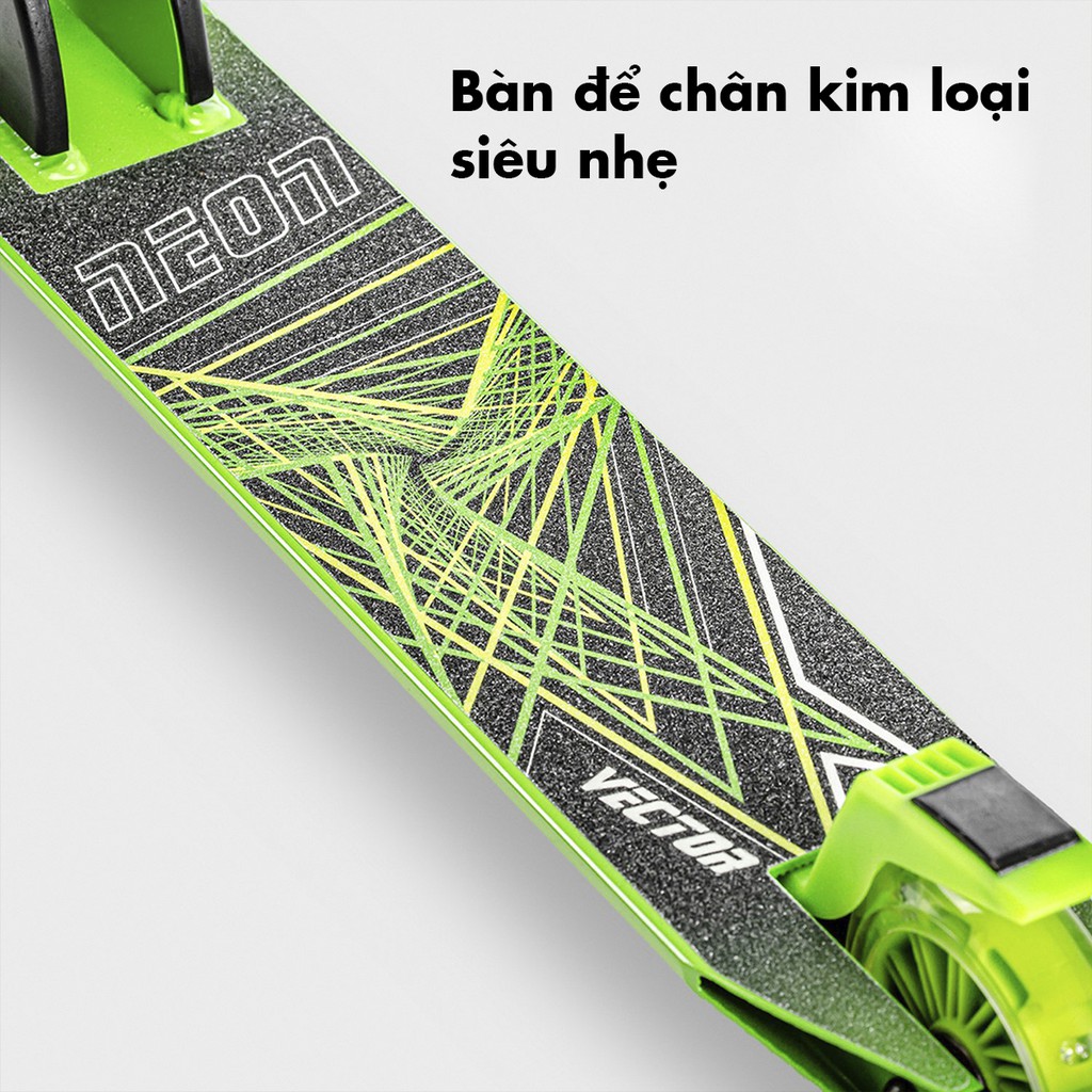 Đồ Chơi SCOOTER Neon Vector - Xanh Lá NT05G2