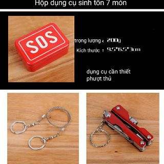 Bộ dụng cụ sinh tồn SOS 6 món
