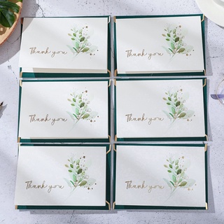 Set 6 Thiệp Cảm Ơn Thiết Kế Độc Đáo