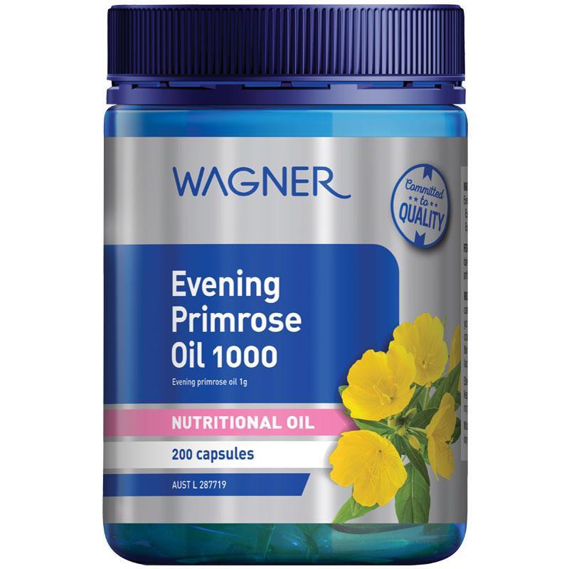 Tinh dầu hoa anh thảo Wagner Evening Primrose Oil 1000mg 200 viên Úc