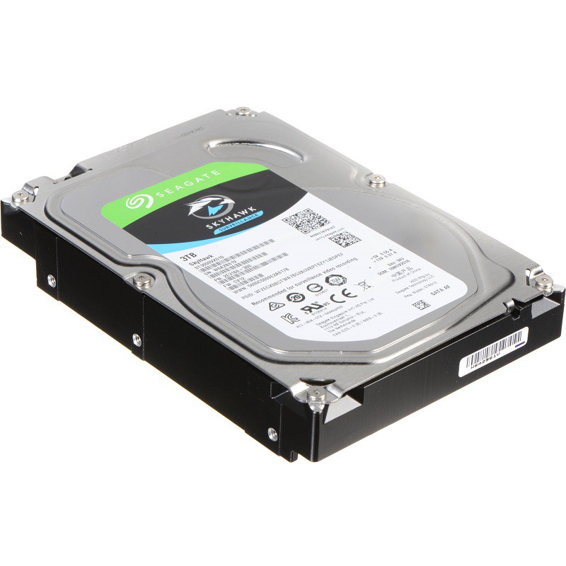 Ổ cứng HDD Seagate 3TB Camera Skyhawk - ST3000VX009 - 5900 rpm - TCN Chính hiệu - 64MB cache - Hàng Chính Hãng