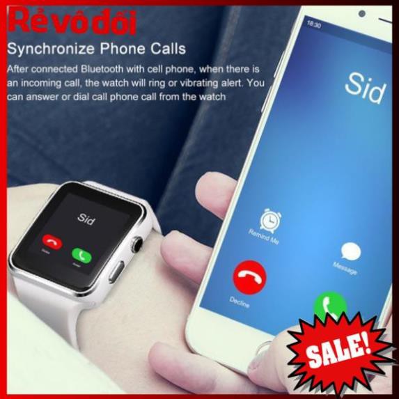 [HC MART SG] Đồng hồ thông minh kết nối bluetooth chống thấm nước X6 dành cho hệ điều hành iOS, Android {SIÊU SALE}