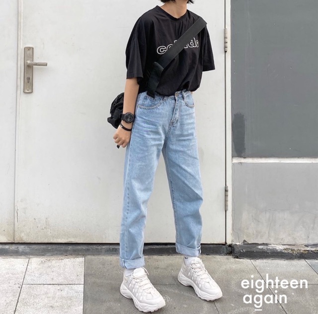 QUẦN MOM JEANS