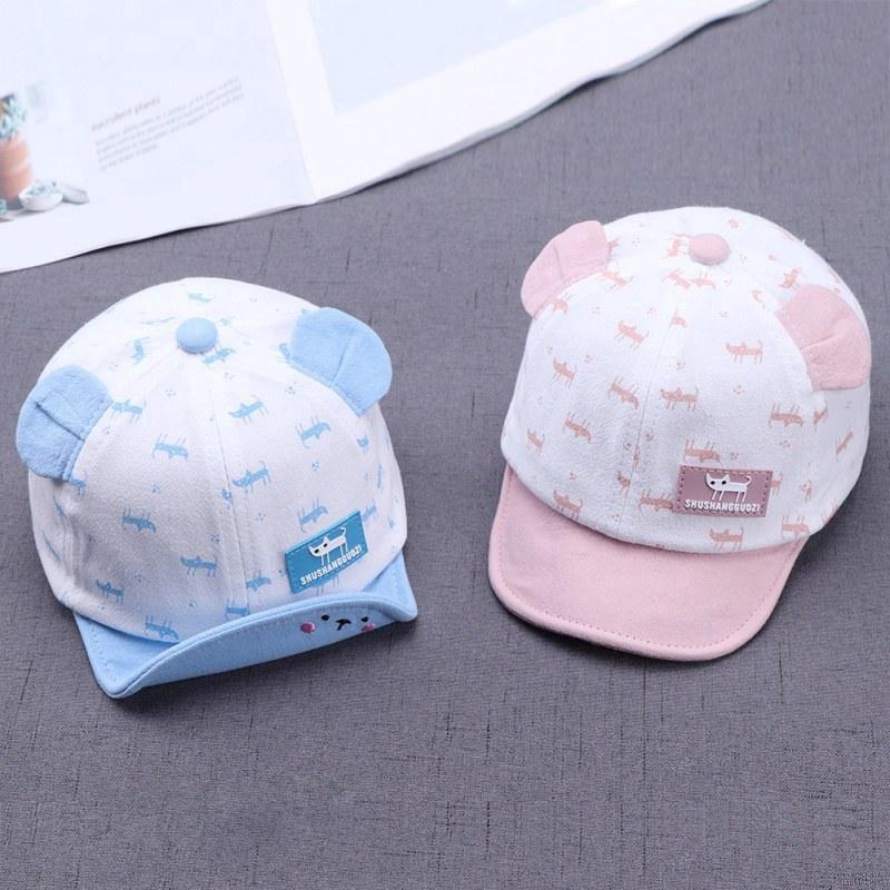 Mũ bóng chày họa tiết hoạt hình cho bé