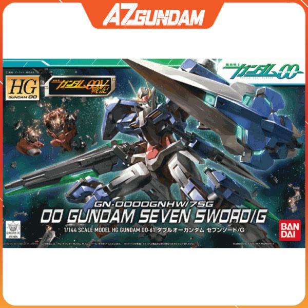 Mô Hình Gundam HG Seven Sword Series HG 00 Gundam Tỉ Lệ 1/144