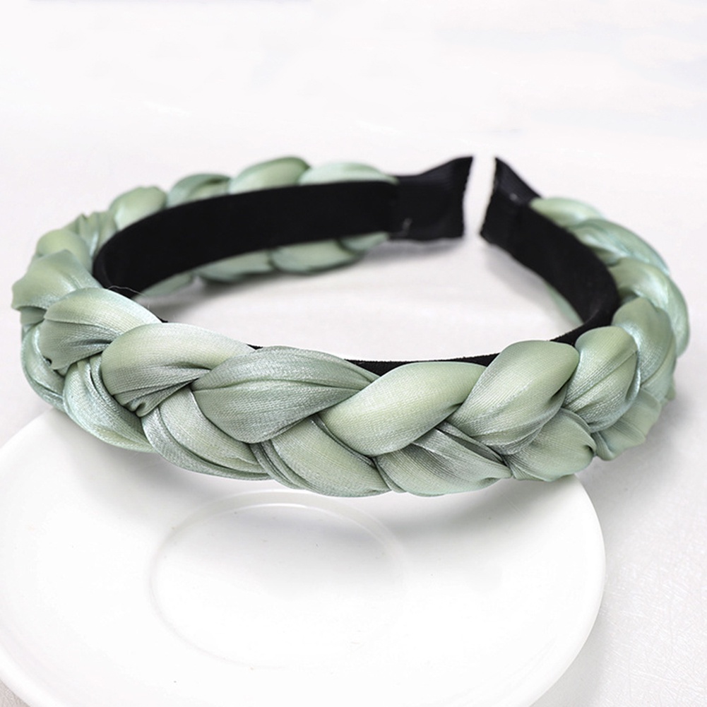 Cài tóc họa tiết tết bím màu trơn sành điệu