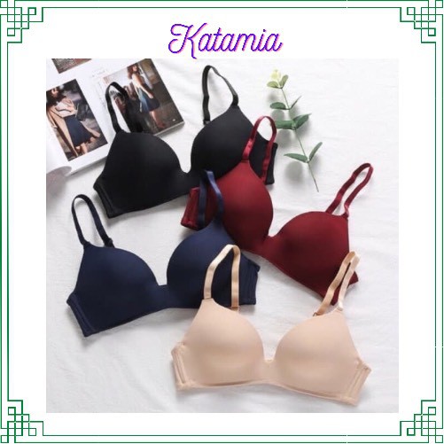 Áo lót nữ đúc su nâng ngực đệm mỏng sexy không gọng cao cấp 002