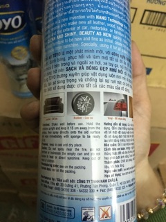 Xịt bóng da Toyo 500ml