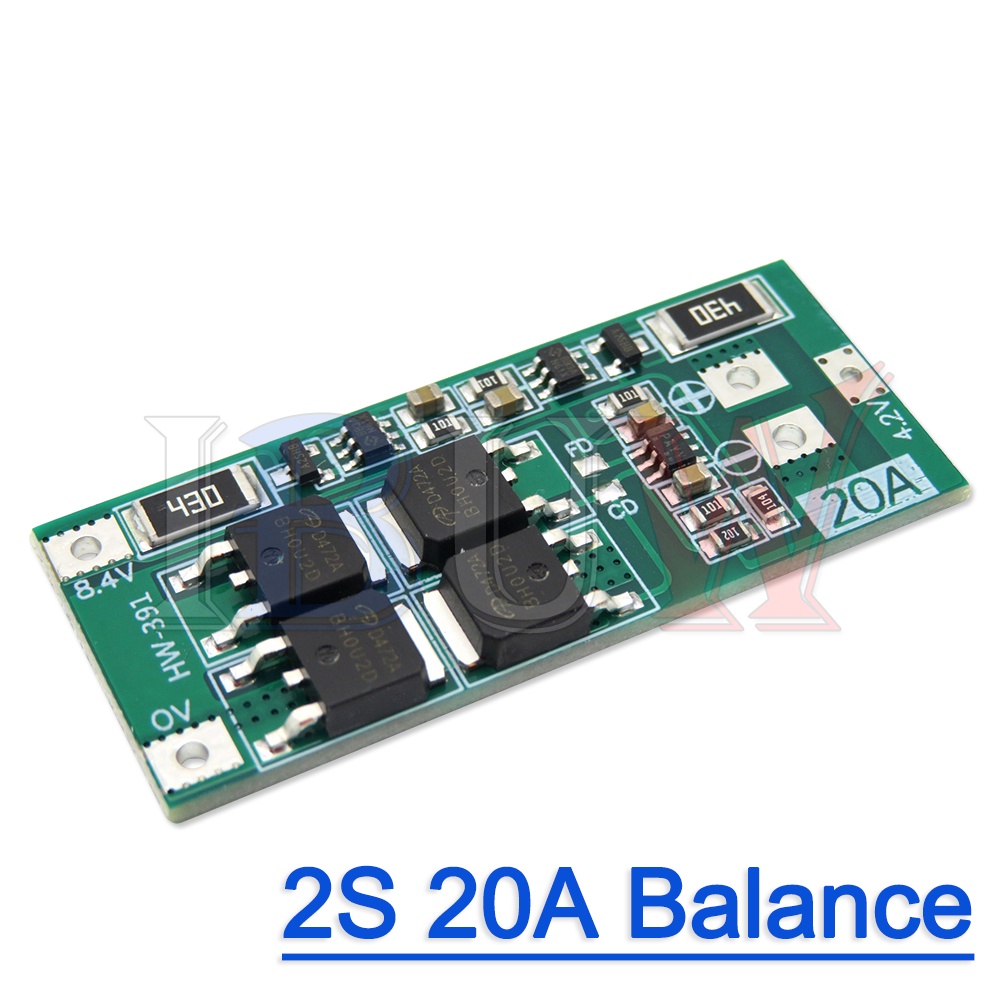 Bảng Mạch Sạc Pin Li-ion Lithium 3S 4S 20A 40A 60A 18650 BMS 11.1V 12.6V/14.8V 16.8V