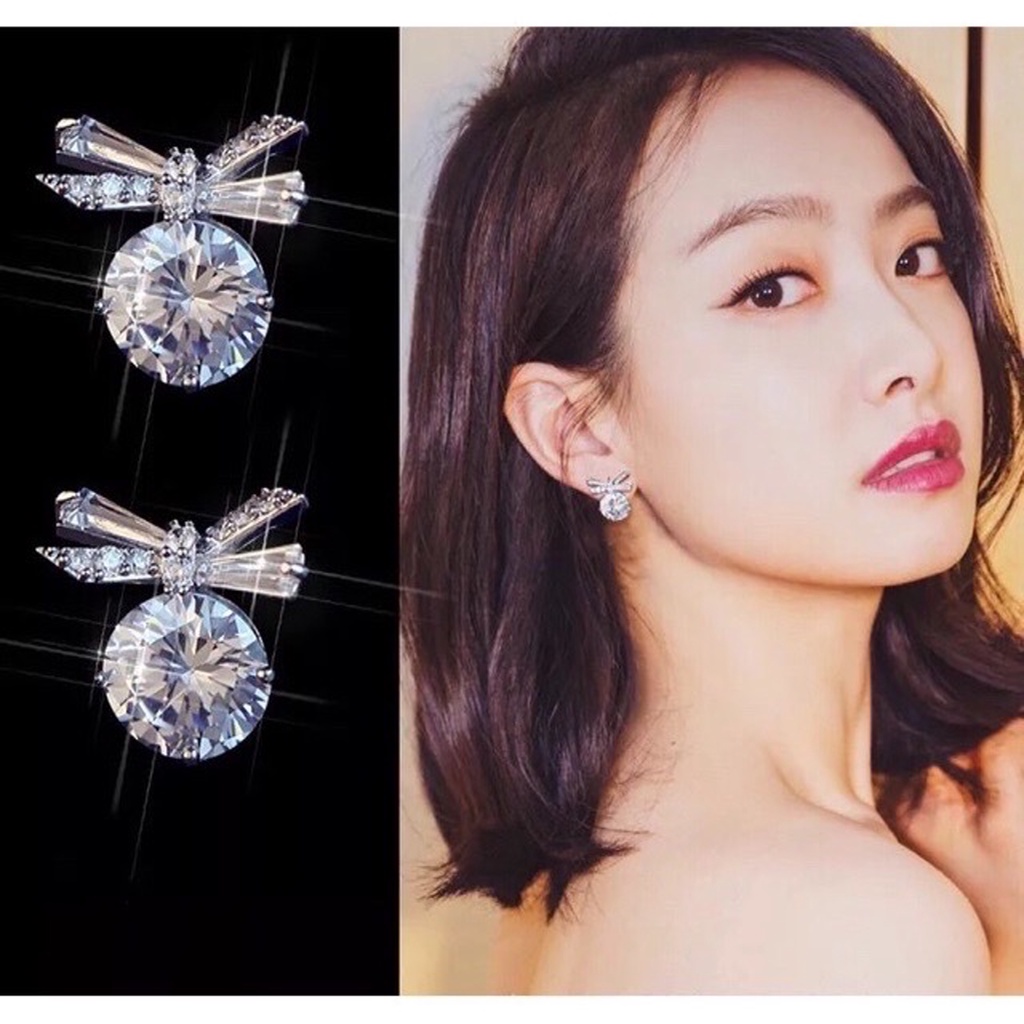 BÔNG TAI ĐẸP PHỤ KIỆN TRANG SỨC CAO CẤP NO.93 HOA TAI XINH XẮN KHUYÊN TAI HT025