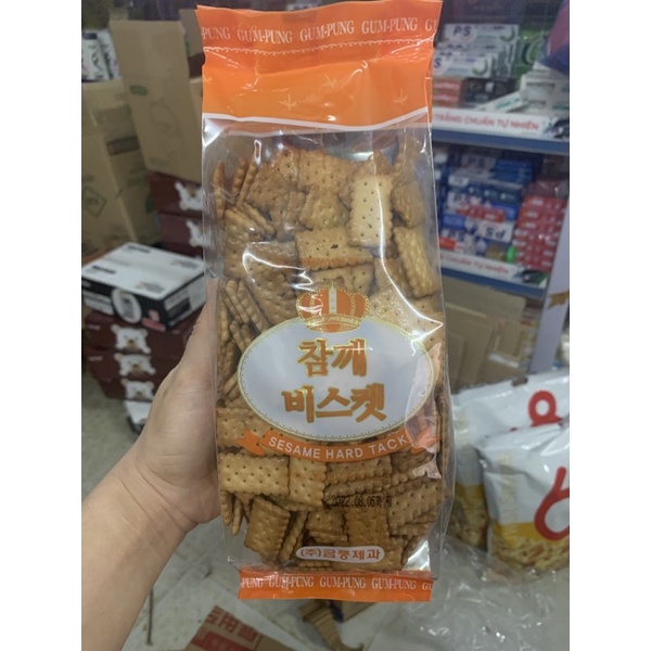 Bánh Quy Lúa Mạch Gumpung Hàn Quốc 250g