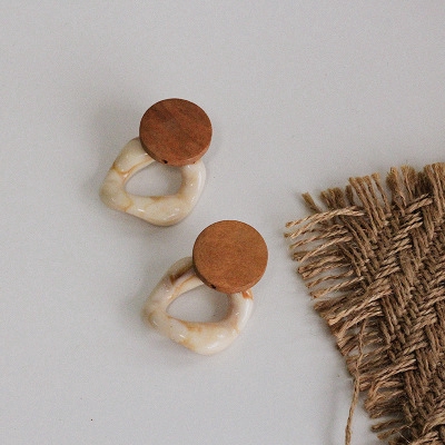 Khuyên Tai Chuỗi Tròn Đơn Giản Cổ Điển Cho Nữ