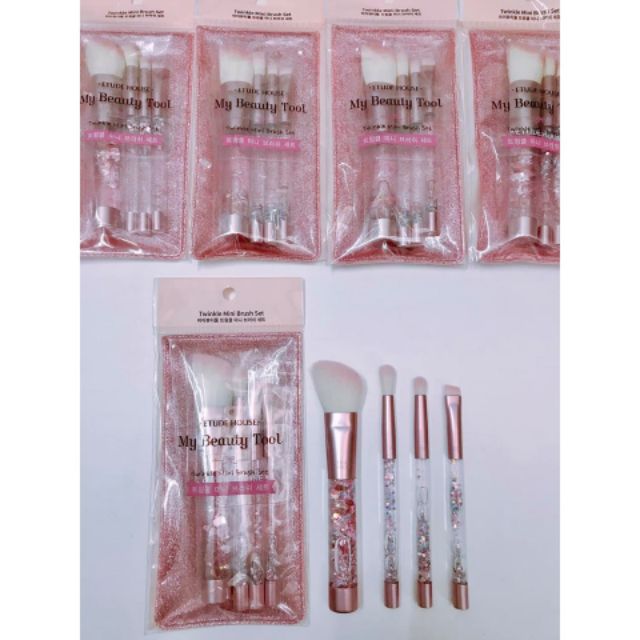 Bộ Cọ Etude House Twinkle Mini Brush Set