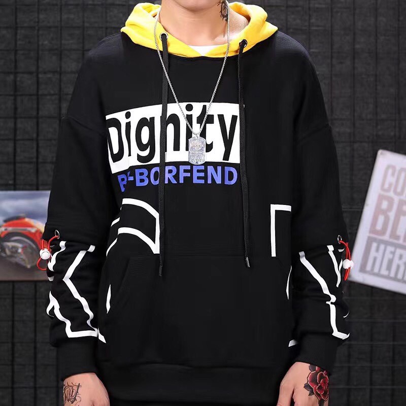 Áo nỉ nam có mũ phong cách Hàn Quốc (Cao Cấp) R1 | BigBuy360 - bigbuy360.vn