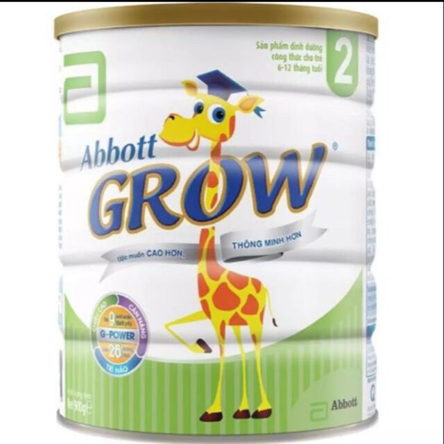 Sữa Abbott grow 2 900g