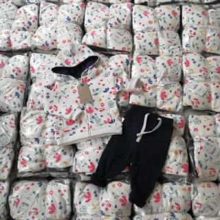 Bộ nỉ khóa zara