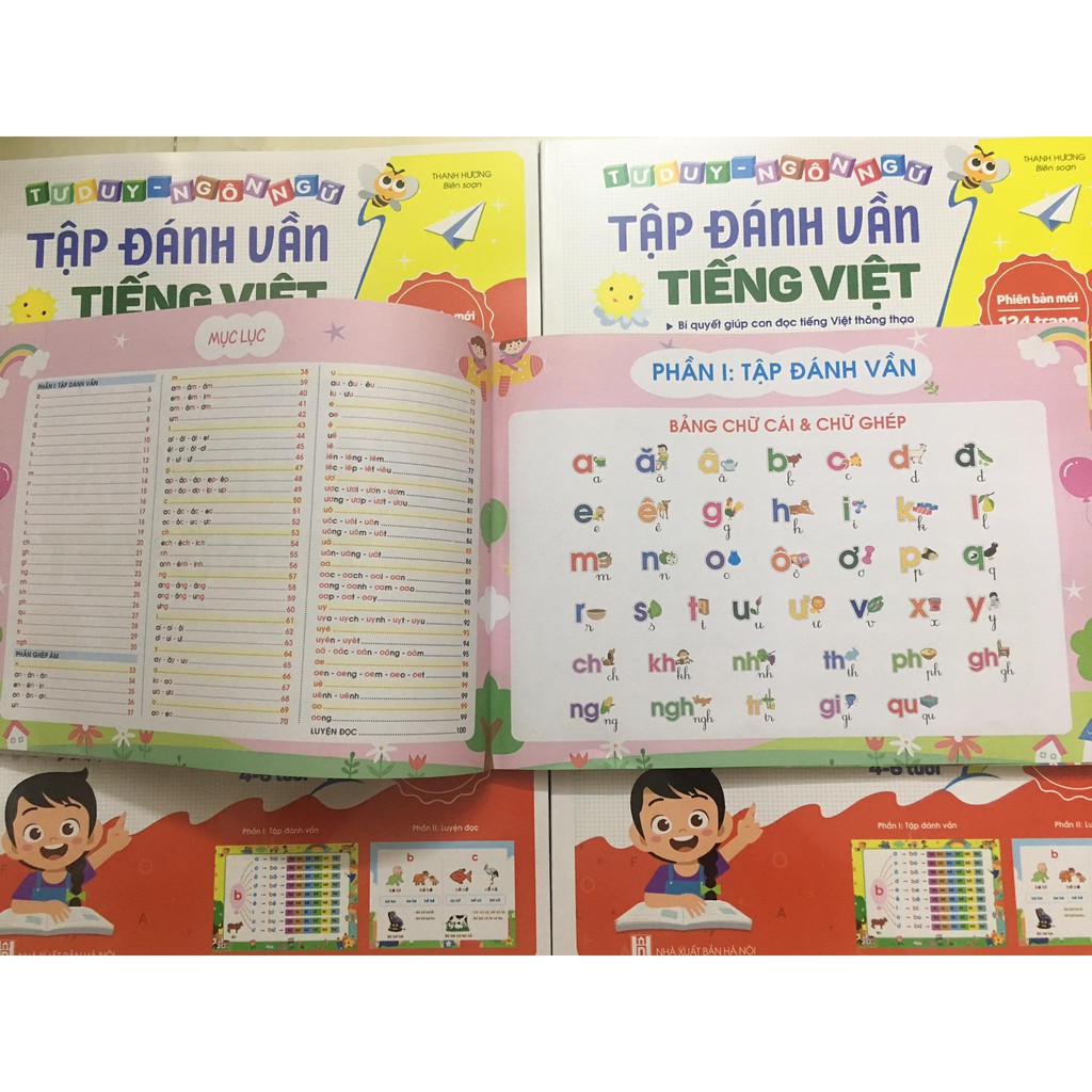 Bán Sỉ 10Q Tập Đọc Tư Duy Cho Bé 4-6 Tuổi