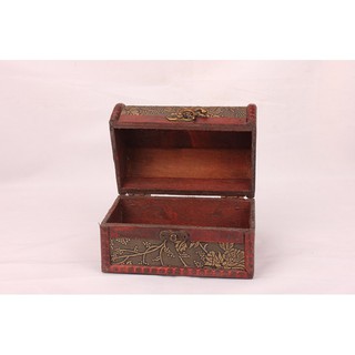 Hộp Quà Lưu Niệm Đựng Tarot, Sách Trang Sực  phong cách Retro/Rương cổ Toyvnmall