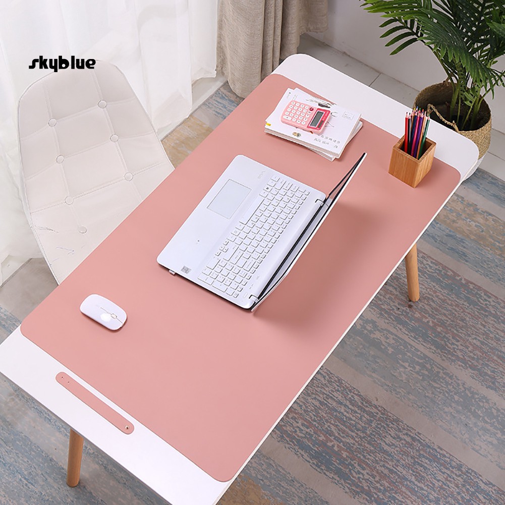 SKBL Anti-slip Waterproof PC Laptop Computer Mouse Pad Home Office Table Book Mat