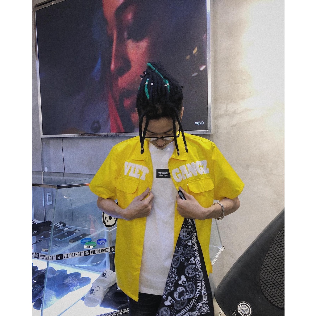 Áo sơ mi chính hãng Vietgangz LATIN KING