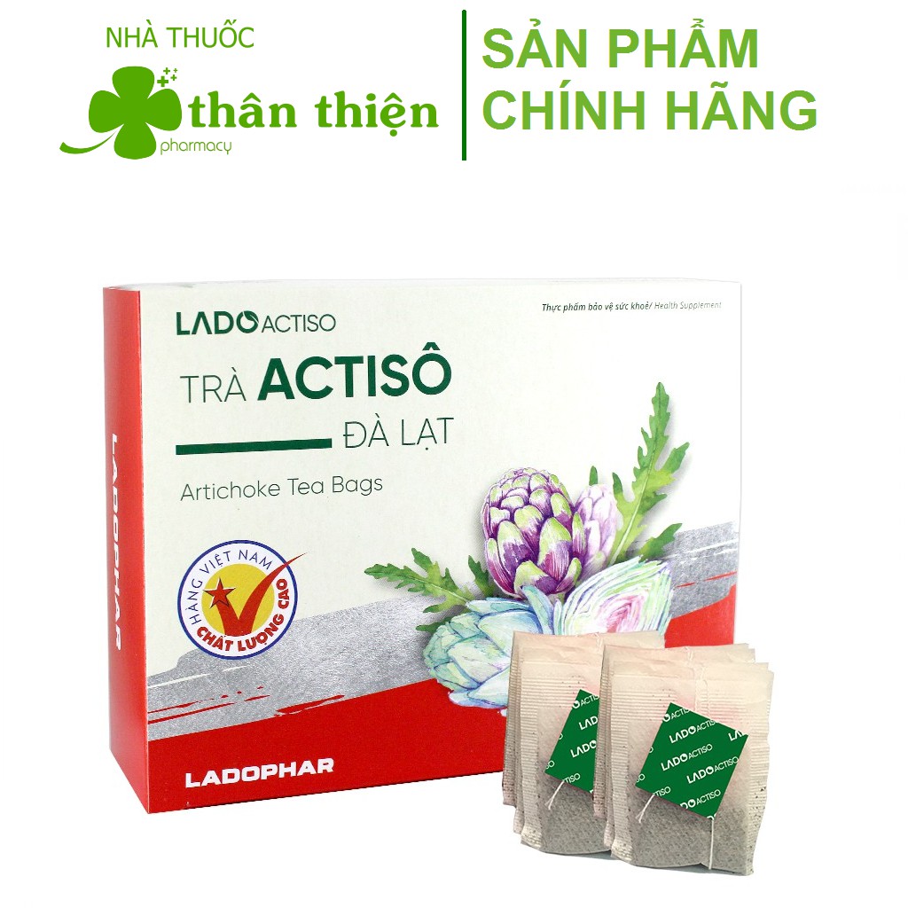 Ladoactiso Trà actiso – Hỗ trợ thanh nhiệt, giải độc gan, bảo vệ gan thanh lọc cơ thể