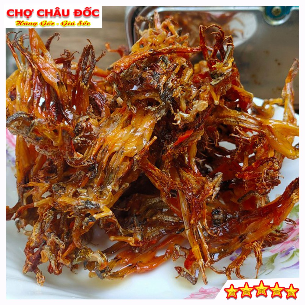 100g Khô Nhái Châu Đốc Loại 1 Con Nhỏ Ướp Gia Vị Vừa Ăn