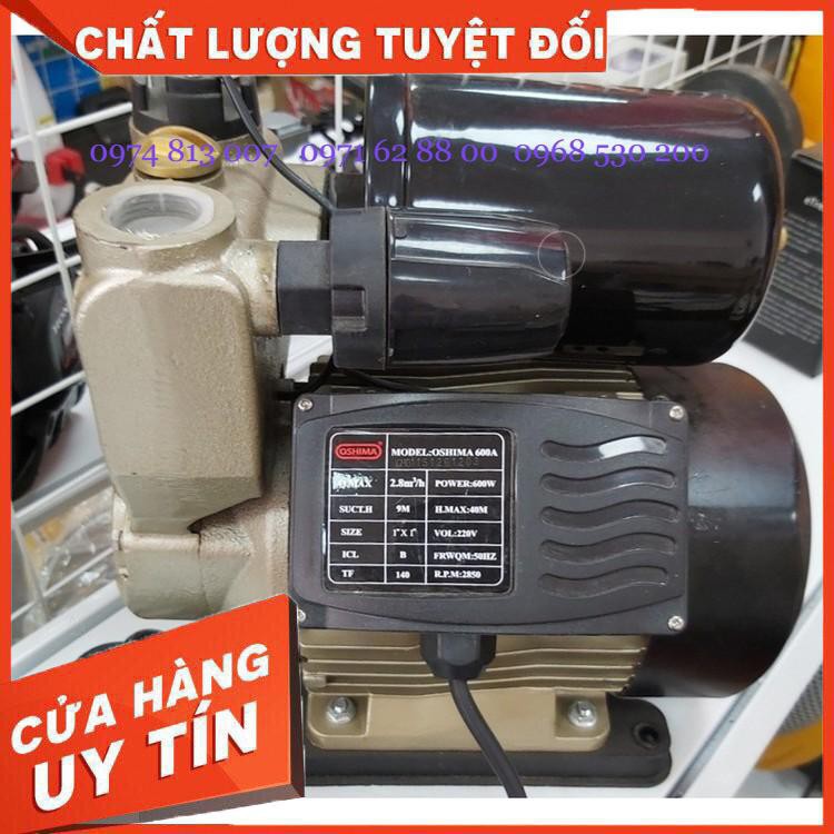 HOT! Máy bơm nước cao áp tự động ngắt mở Oshima OS 600A, máy bơm nước giếng khoan,Giá cực Chất