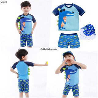 Đồ bơi cho bé trai quần rời, áo rời