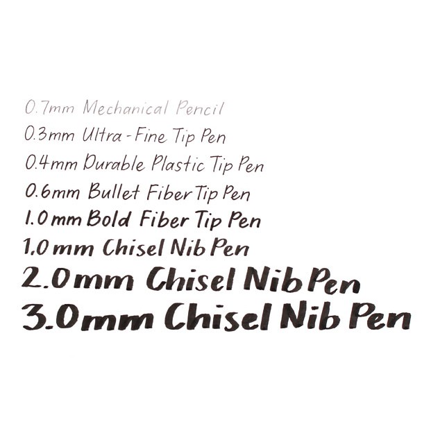 [ TÂM TÂM ]-Bút Pigma Calligrapher Sakura (Đầu vuông - Hàng Nhật)-