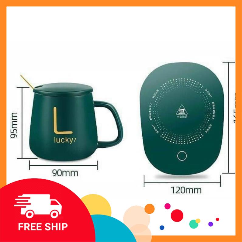 BỘ LY ĐIỆN HÂM NÓNG LUCKY CHƯNG YẾN - PHONG CÁCH HOÀNG GIA SIÊU SANG